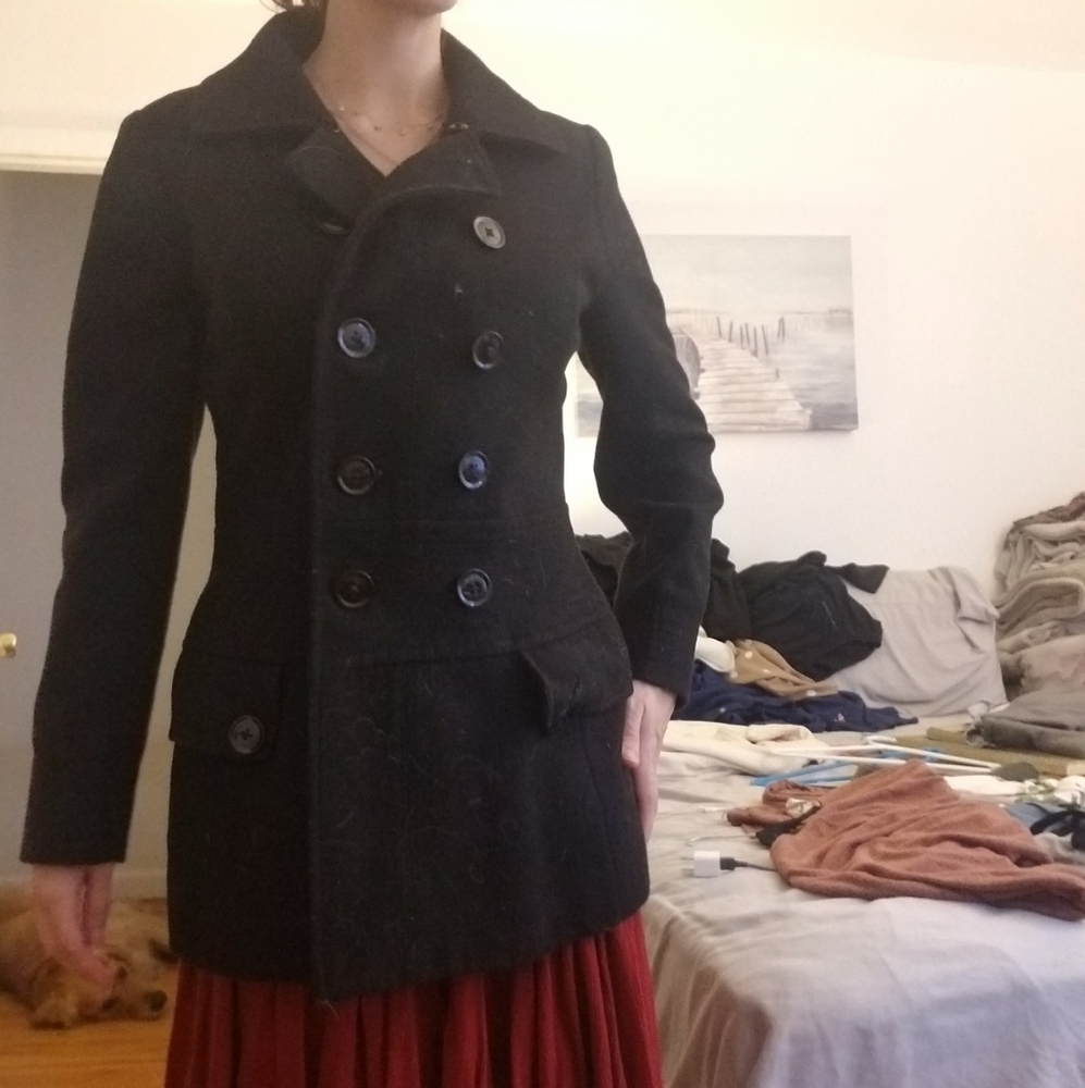 Black coat